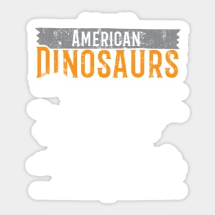 Types of Dinosaur tshirt - educational gift for dinosaur fans Sticker